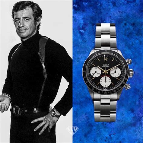 rolex daytona belmondo|French Actor: Jean.